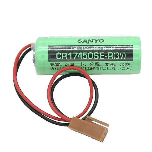 Miniatura 5 de 5 unids 3 V 2500 mAh PLC batería de repuesto con enchufe para SANYO CR17450SE-RA98L-0031-0012 FANUC CNC US Stock