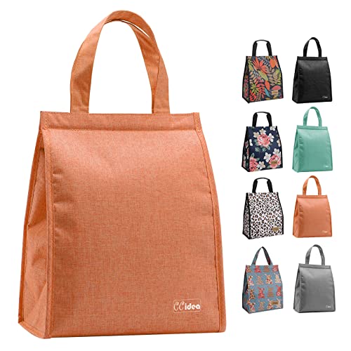 Ccidea Lunch Bag For Women Men Kids, Simple Insulated Lunch Box, Reusable Lunch Boxes For School Work Travel（Inulin With Velcro） #TOP4