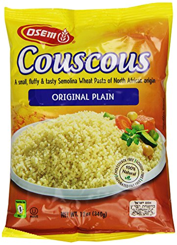 Osem Couscous, Original Plain, 12 Ounce (Pack of 12)