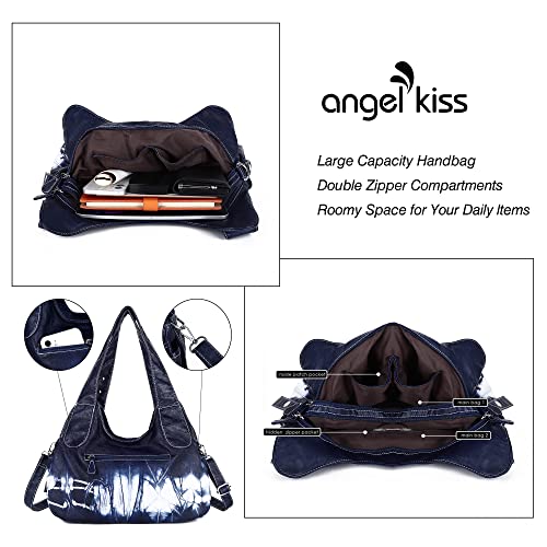 Image of Angelkiss Hobo Purses and handbags for Women Satchel Handbag Women Purses Large Daily Shoulder Bags