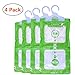 Produktbild 4 Pack Küche Bad Kleiderschrank Hängen Hygroscopic Anti-Schimmel Deodorierende Feuchtigkeitsfeste Trockenmittelbeutel