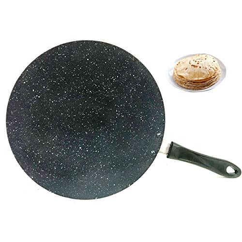 Nonstick Chapati Tava Griddle Tawa Nonstick Flat Multi Tawa Ideal To Make Roti Chapati Paratha Pan Crepe Pan Portable Compact Easy Clean (285Mm) #TOP4