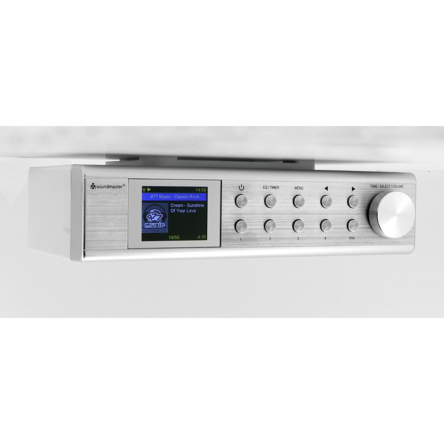 Soundmaster IR1500SI Radio da Cucina DAB+ FM-RDS Bluetooth WLAN Vivavoce Doppio Allarme Timer