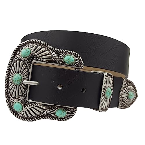 Trandy Western-Inspired Buckle/Loop/Tip Belt