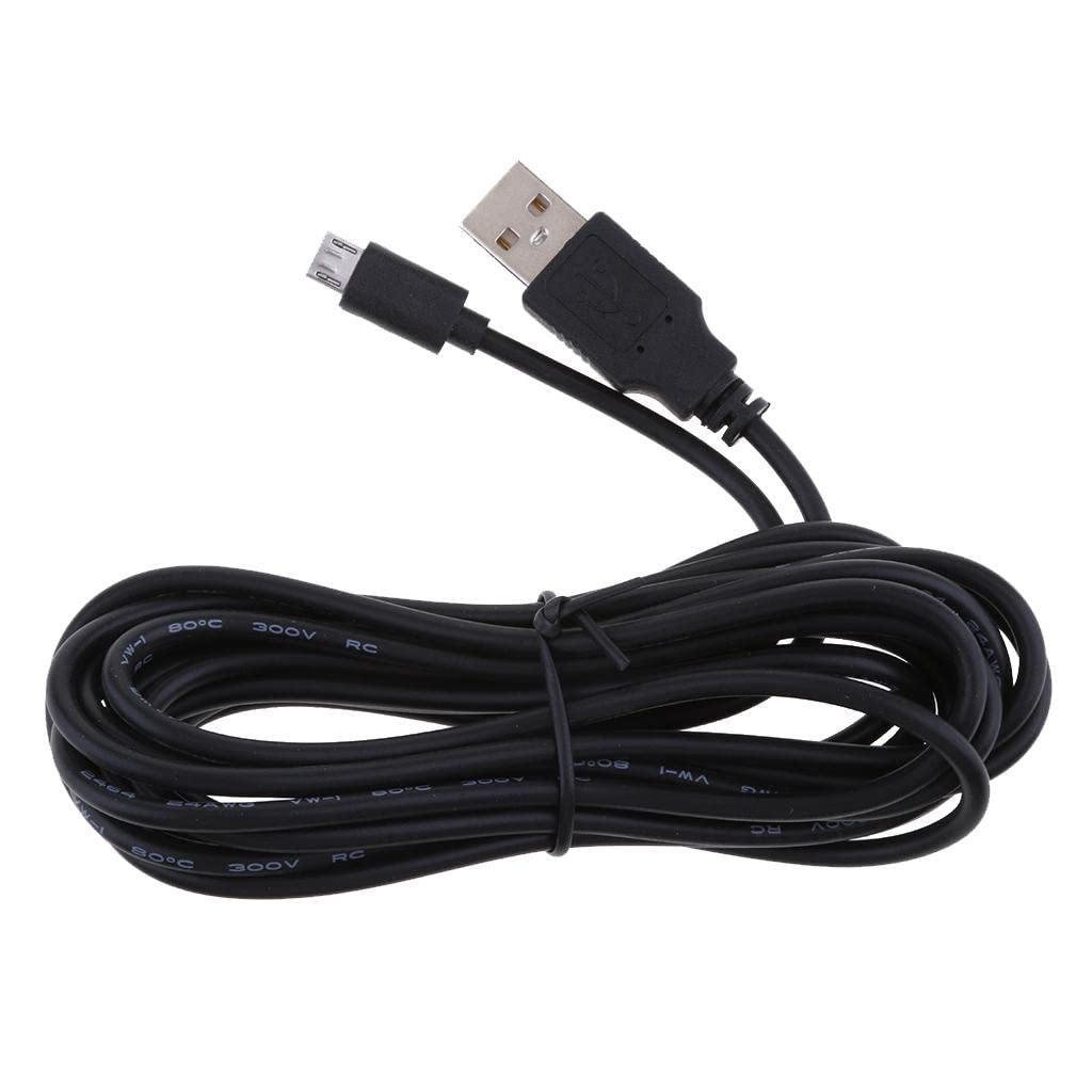 ATORSE Portable 5V 2A Micro USB Chargers Cable 90 Degrees Right Bend Dvr GPS Charging Cable Cars Truck AccessoryCollectibles-image-30