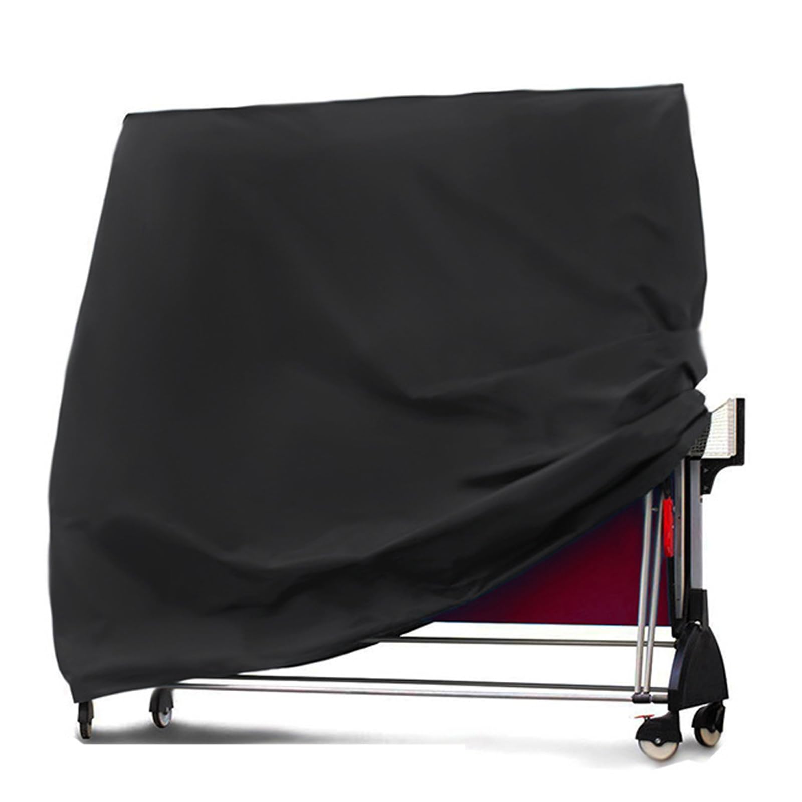 Copertura Protettiva per Tavolo da Ping Pong, Impermeabile Coperture per Tavoli da Ping Pong per Interni Esterni, 210D Oxford Telo di Protezione per Tavolo Ping Pong Esterno(Size:165 x 70 x 185cm,Col
