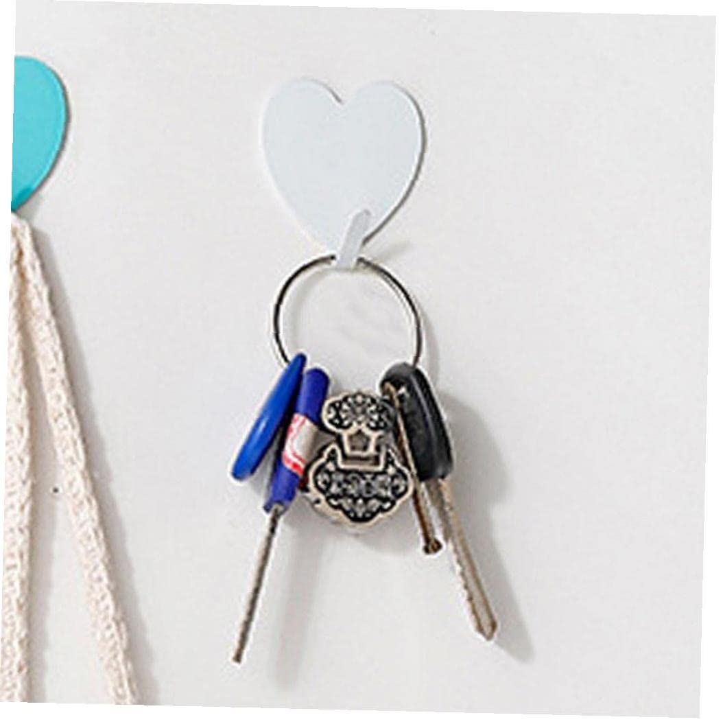 Amazon | 壁フック ハート型装飾フック 自己粘着 高耐久 強力 吊り下げ