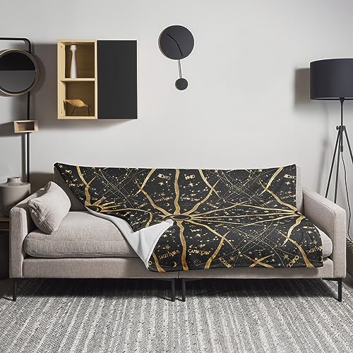 Couverture étoiles pour soirées cocooning et nuits fraîches