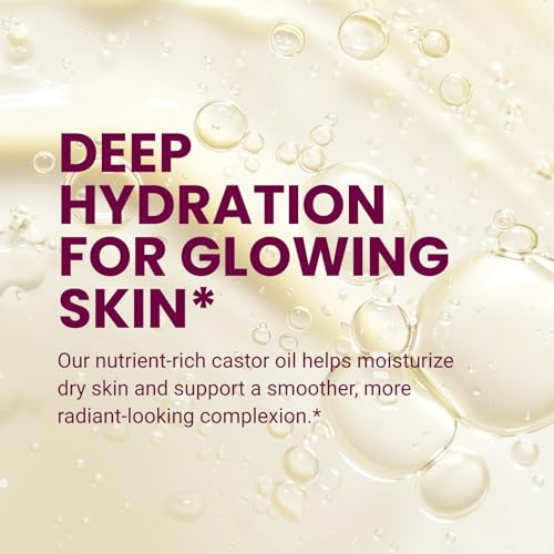 Image of Organic Castor Oil + Frankincense Roll-On, Essential Body Oil, 3 oz by M3 | USDA Organic, Cold-Pressed, Hexane-Free & Vegan Formula for Aromatherapy & Lymphatic Massage