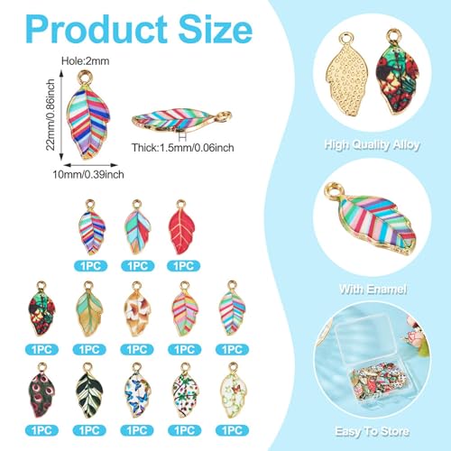 Breloques en émail pour customiser vos bracelets et colliers faits main - 7