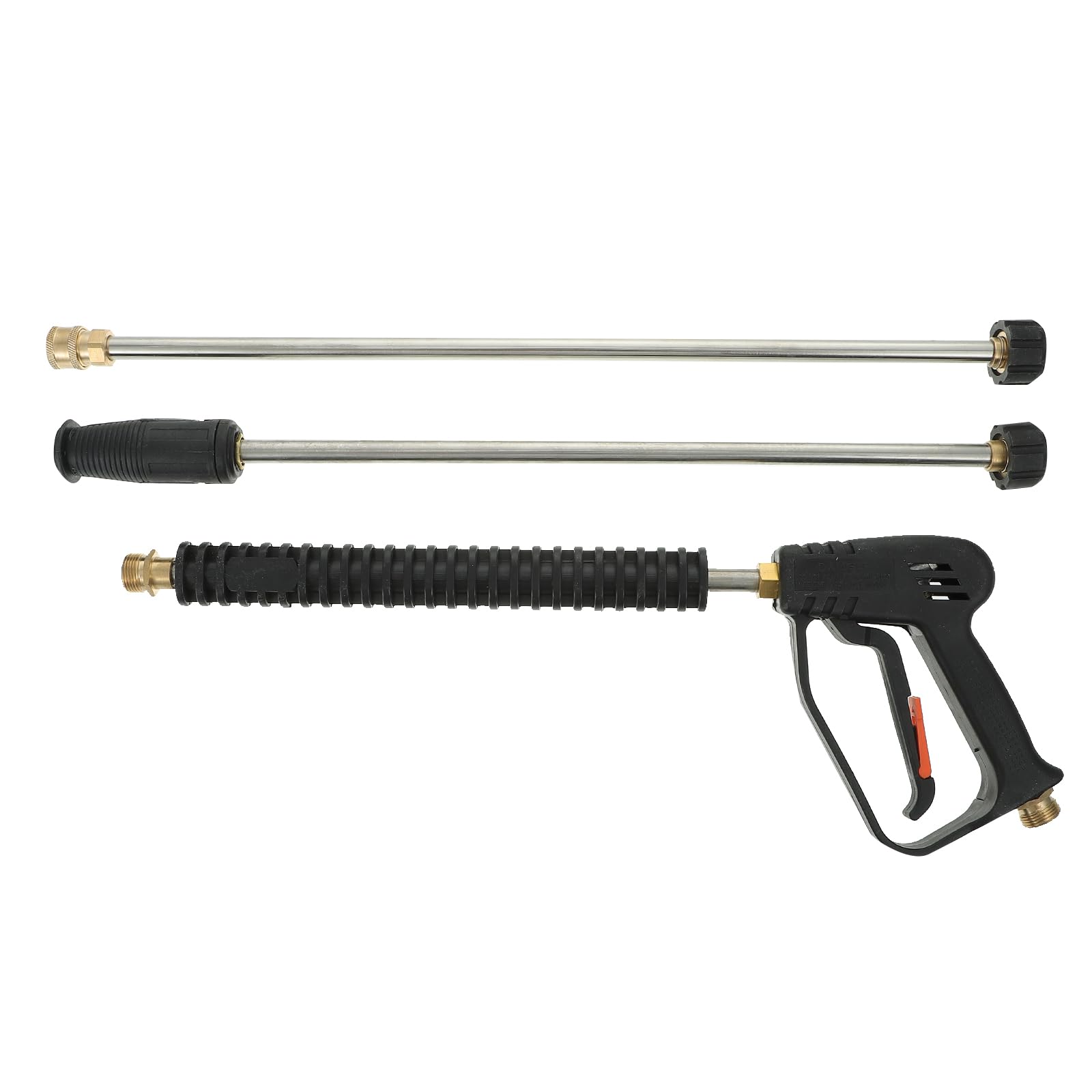 Luxshiny 1 Juego Accesorios para Hidrolimpiadora Boquillas Ajustables y Varilla de Presión para Limpieza de Automóviles y Superficies Exteriores