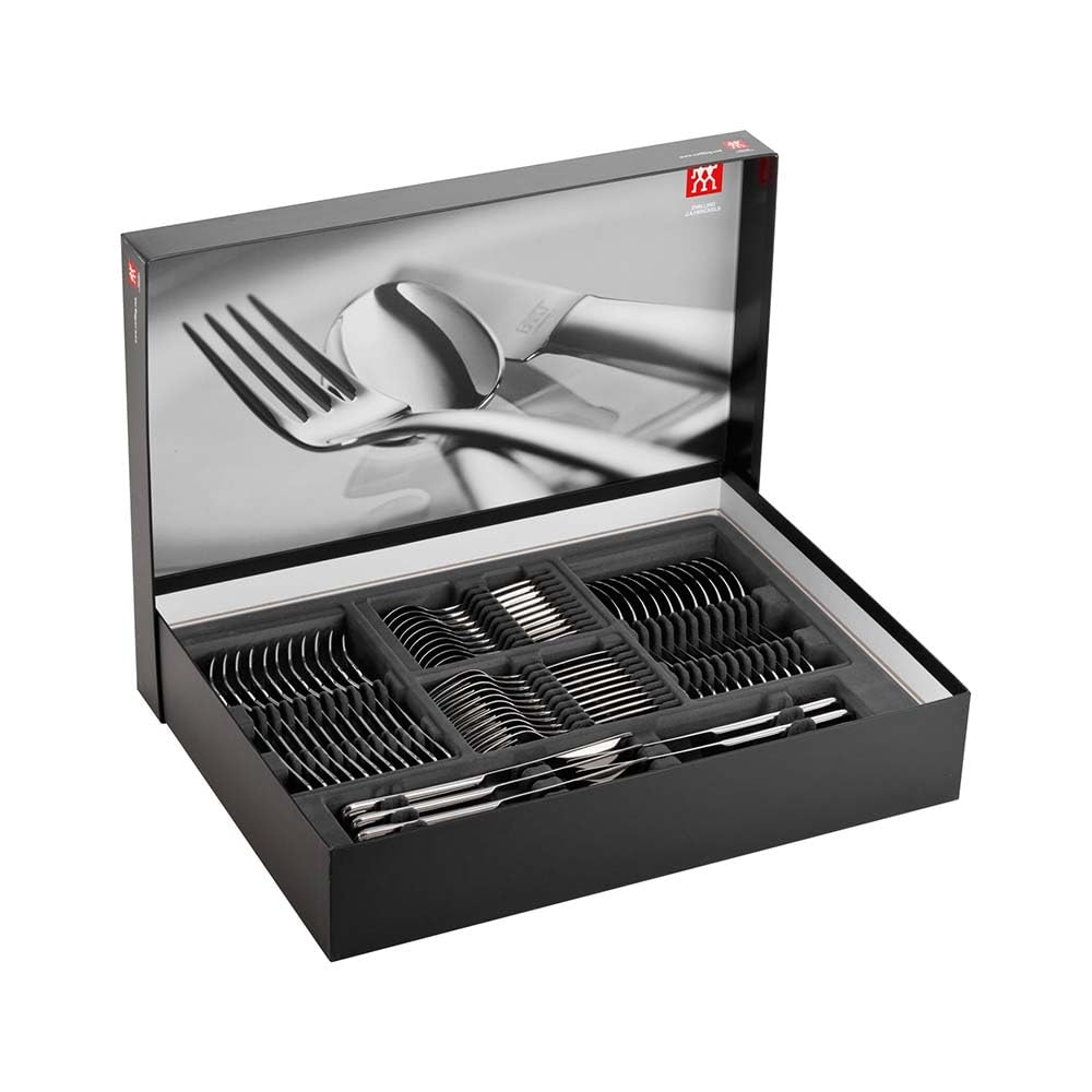 Zwilling Besteck King poliert 68 teilig, Edelstahl, Silber, 38 x 28 x 28 cm