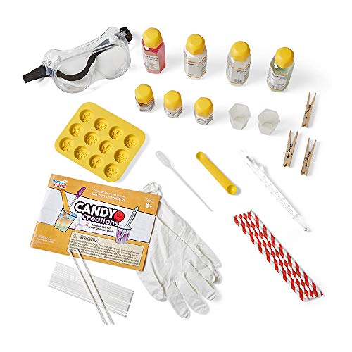 Hand2Mind Candy Creations Science Lab Kit, Make Lollipops, Gelatin And Candy Molds, Candy Making Kit For Kids, Gummy Bear Maker, Food Science Kit, Homeschool Supplies, 20 Hands-On Activities #TOP7
