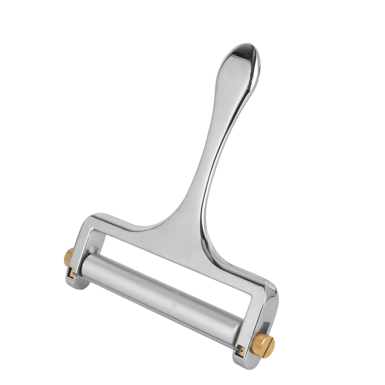 Hemobllo Alloy Cheese Cutter Butter Slicer with Ergonomic Handle Manual Kitchen Gadget for Home Use for Cutting Cheese Butter and Pastries Compact Design for Easy Storage