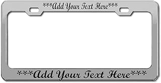 Custom Metal Stainless Steel License Plate Frame Auto Exterior Acessory