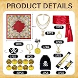 Zoom IMG-1 tuibeidamai piratessa costume donna accessori Zoom IMG-1 tuibeidamai piratessa costume donna accessori