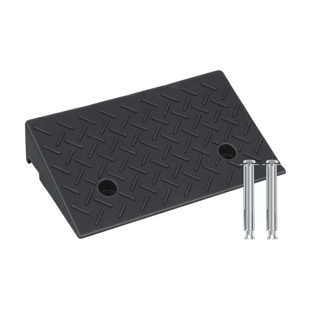 Ghygetrich 1Pc Kerb Ramp, Wheelchair Ramp Motorbike Ramp Curb Ramp Car Ramp Leveling Ramps