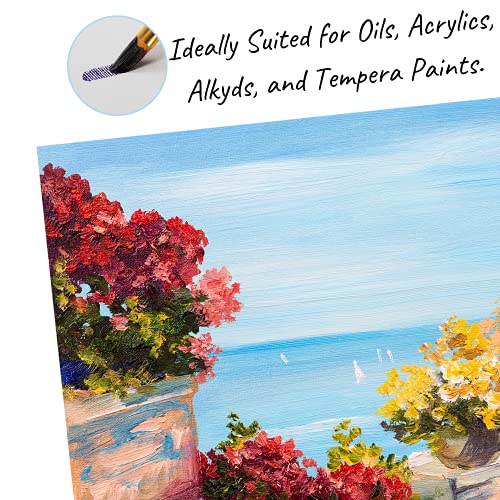 Mr. Pen- Cotton Canvas Panels, 5 Pack, 5X7 Inch, Triple Primed For Oil & Acrylic Paints, Canvas Boards For Painting, Painting, Drawing & Art Supplies, Blank Canvas For Painting, 3Mm Thickness. #TOP5