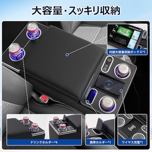 LIMSTYLE ハイエース 200系 コンソールボックス