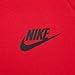 Nike Sportswear Tech Fleece Big Kids' Full-Zip Hoodie (HV5867-657, University Red/Black/Black) Size Medium