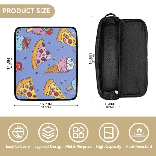 Organizador para Herramientas de Peinado con Protector de Calor portátil de múltiples usos miniatura 4