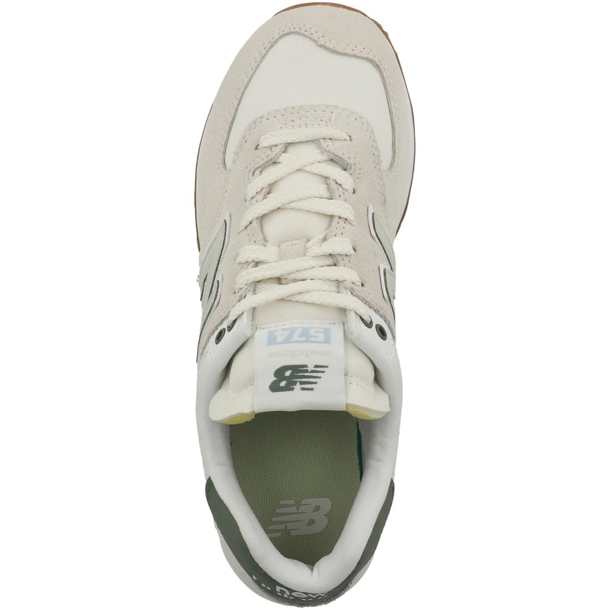 New Balance Tenis 574 V2 Spring para Mujer, Sal Marina/Abeto Nuevo, 42.5 EU
