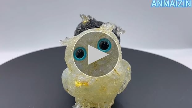 Amazon.com: TCAX 2.5'' Handcrafted Owl Natural Crystal Stone