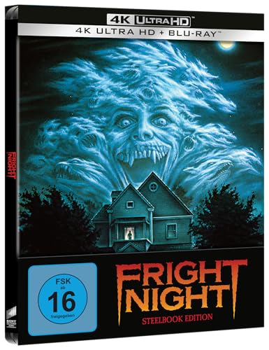 Fright Night - Die rabenschwarze Nacht (Limitiertes Steelbook, 4K-UHD+2 Blu-rays)