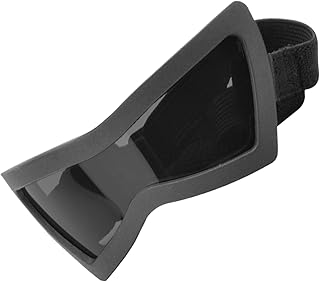 Dog Sunglasses | Windproof Glasses for Dogs | Dustproof UV Protection Cat Eyewear with Adjustable Strap for Eye Protection...