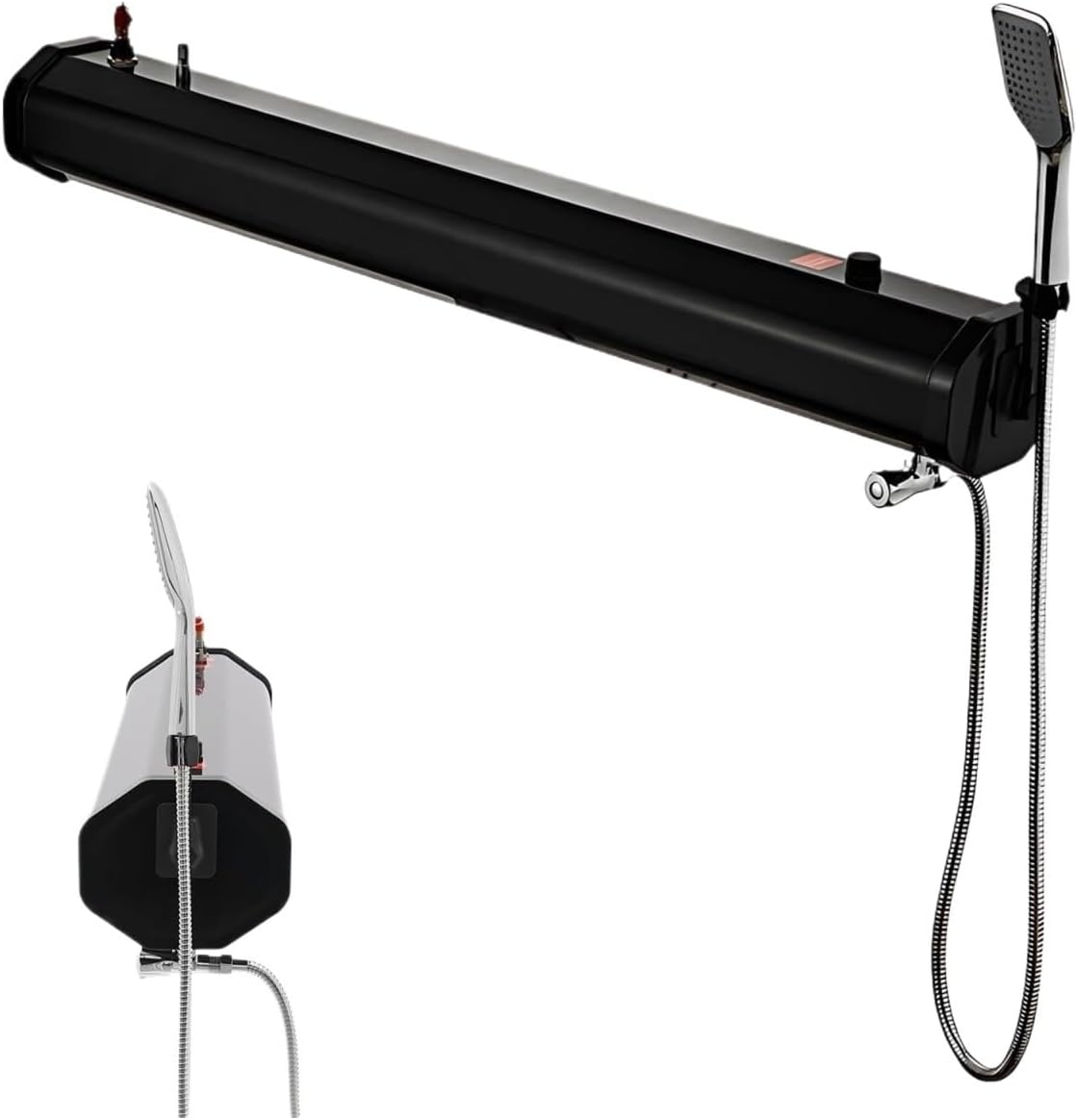 Portable Camping Shower – 8 Gal Pressurized Tank for Roof Rack