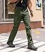 Vthereal Cargohose Herren Baumwolle Outdoorhose mit 7 Taschen Männer Arbeitshosen Chino Taktische Ranger Hose für Jagd Wandern, Armeegrün, M