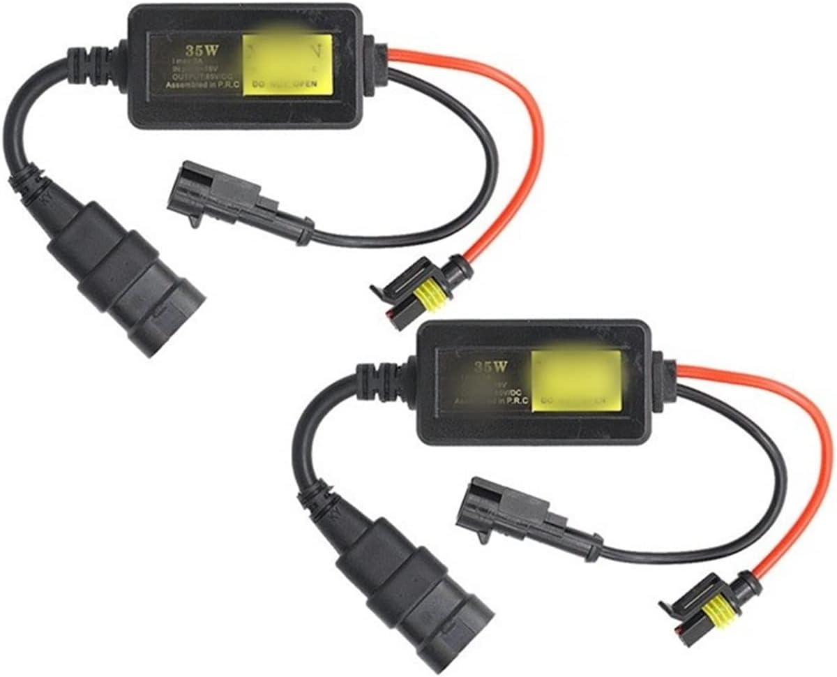 Xenon Headlight Headlamp Ballast HID Ballast 35W 55W Electronic Ignition Block Conversion Kit for H1 H3 H4 H7 H11 9005 9006 Car Xenon Headlight 12V DC (Color : 1 Pieces, Size : 35W)