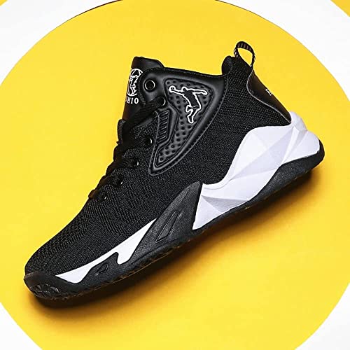 Bolognifi Tênis de basquete masculino Tênis de corrida antiderrapante Moda para atividades ao ar liv