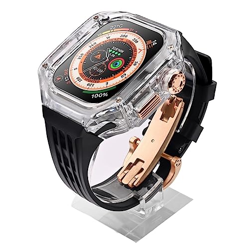 Kit de modification boîtier bracelet Apple Watch Ultra 49mm kit transparent anti-choc