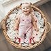 Lshyuehao Valentines Baby Girl Outfit Overalls Flare Pants Letter Heart Embroidery Bow Jumpsuit Toddler Bell Bottoms (B-Pink, 24 Months)