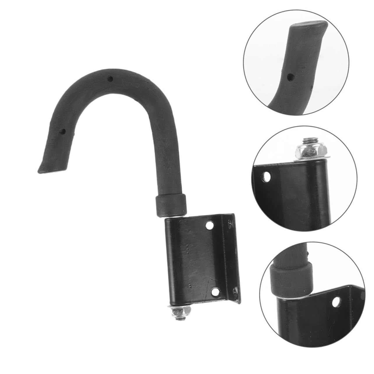 Ganci Per Scale Da Tetto - 2 Pezzi In Acciaio Con Gomma | Stabilizzatori Per Scale 18.5x11.5x3cm - Foto 8