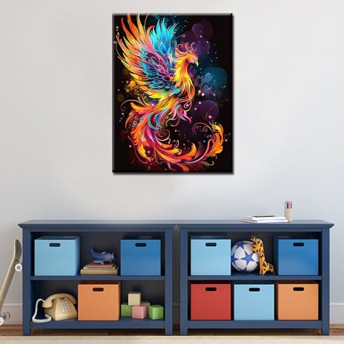Kit point de croix diamant Bouddha et Phoenix pour retrouver calme et sérénité chez soi