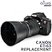 (Canon ET-63 Replacement) Altura Photo Lens Hood for Canon EF-S 55-250mm f/4-5.6 is STM Lens