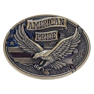 Belt Buckles for Men Women – American Flag and Eagle Belt Buckle