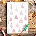 BkeeCten Foil Christmas Tree Stickers - 1000Pcs Easy Peel Metallic Tree Waterproof Vinyl Reusable Laptop Sticker Coloring Book Scrapbook Water Bottle Page Activity Pad Christmas Party Favor Skateboard
