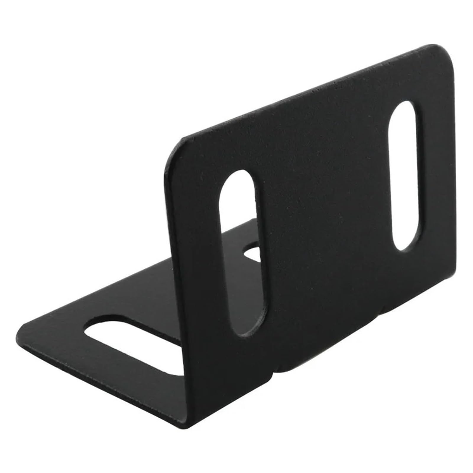 Staffe angolari regolabili a forma di L da 4 pezzi nere for mobili Adatto per il fissaggio e il supporto(4PC 80-150 T-hole)