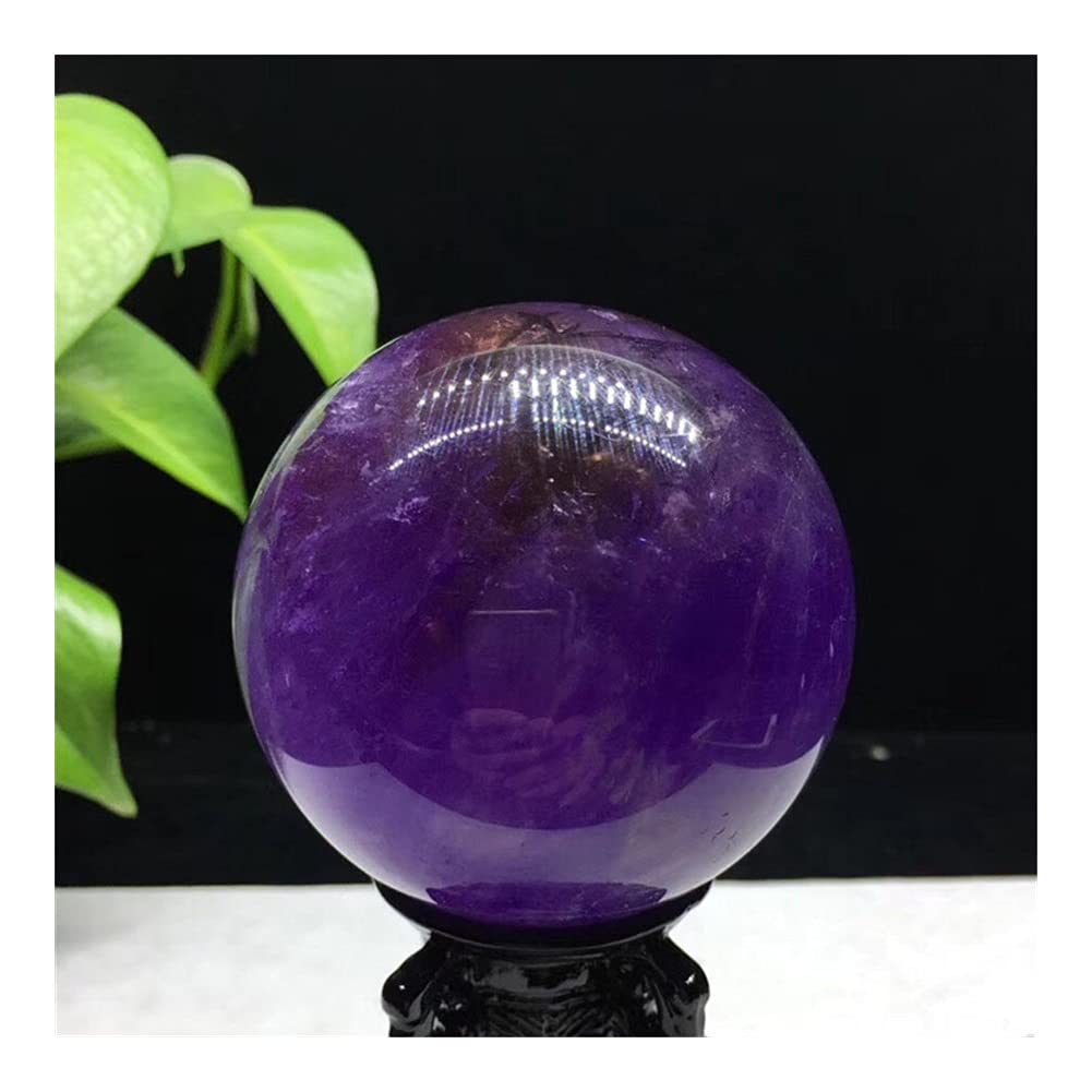 アメジストボール Amazon.co.jp: 天然水晶の原石 天然アメジストボール装飾品純粋な鉱石
