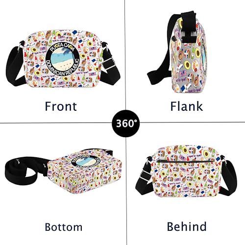 VAMSII Punta C Horizontal Crossbody Bag Trip To Punta C Gift Welcome To Dominican Republic Gift2