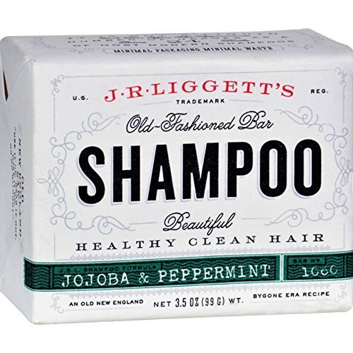 J.R. Liggett'S Old-Fashioned Bar Shampoo Jojoba And Peppermint - 3.5 Oz