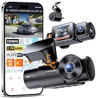 VANTRUE – VANTRUE N4S STARVIS 2 HDR Dashcam Auto 2.7K+2.5K+1440P Vorne