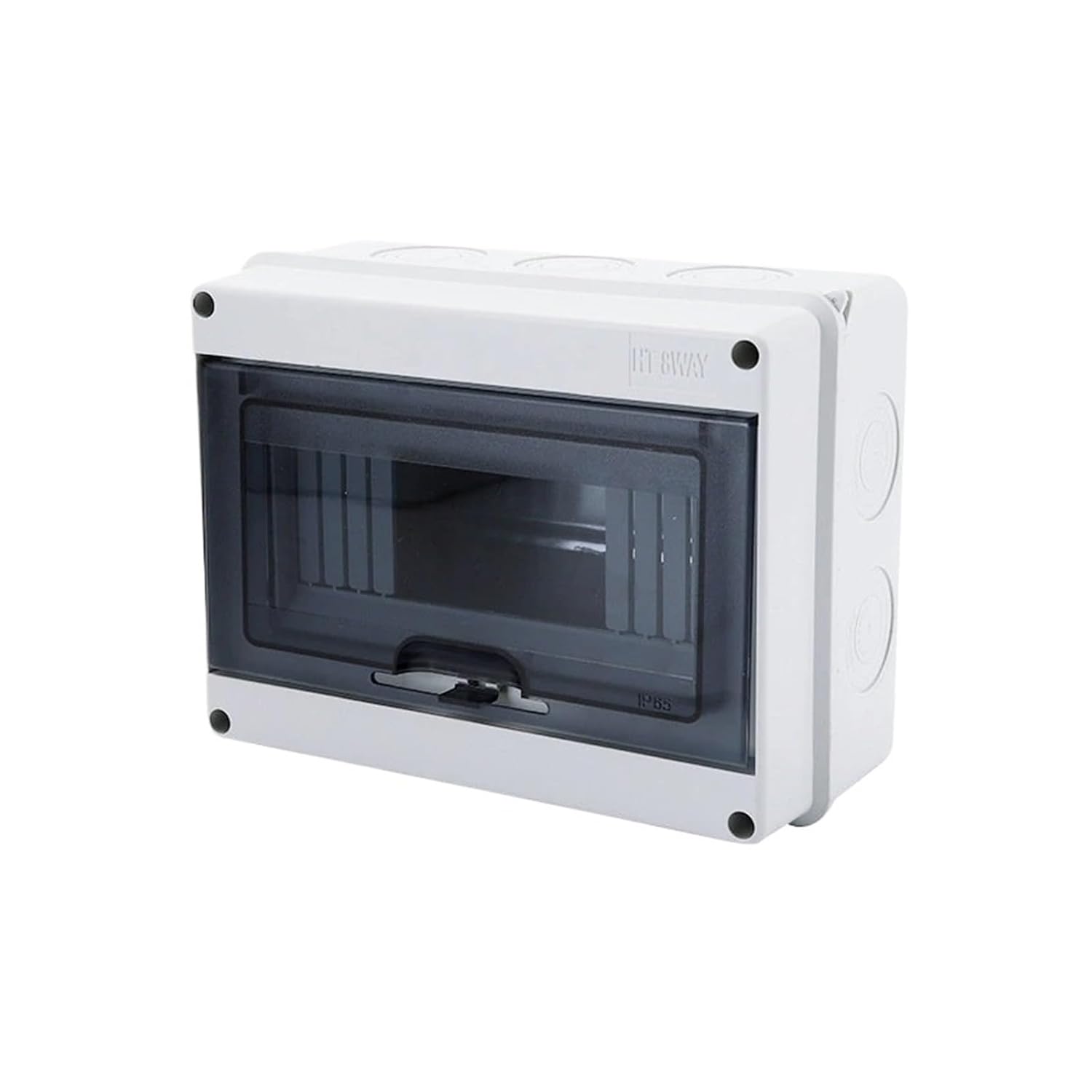 Electrical Distribution Box HT-3/5/8/12/24 Distribution Box Junction Box Organizer Box Outdoor Air Open Strong Electrical Wiring Box(HT-12)