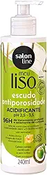 Salon Line, Acidificante, Meu Liso, Escudo Antiporosidade, Vegano - Para Cabelos Lisos, 240ml