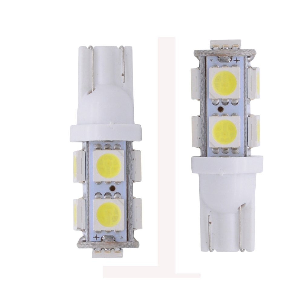 Lampadine LED T10 Ambra Per Auto - 10 Pezzi, 12V, Per Luci Targa, Retromarcia, Cortesia E Cupola - Foto 13