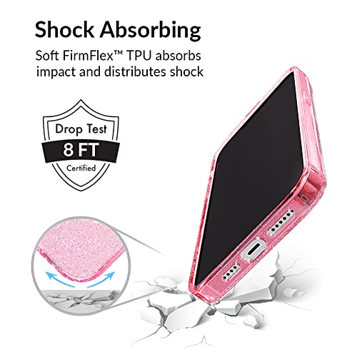 VELVET CAVIAR for iPhone 14 Pro Max Case Pink Glitter - 10ft Drop Tested - Stardust Sparkly Bling Cases - Thumbnail 4