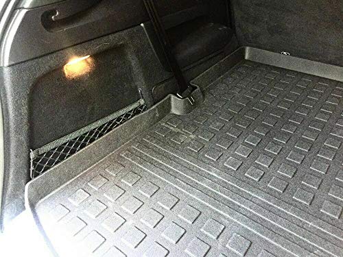 Premium Cargo Liner For Audi Q7 2007-2015 - 100% Protection - Custom Fit Car Trunk Mat - Easy-To-Wash & All-Season Black Cargo Mat - 3D Shaped Laser Measured Trunk Liners For Audi Q7 2007-2015 #TOP6